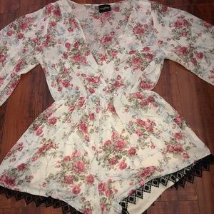 Floral romper